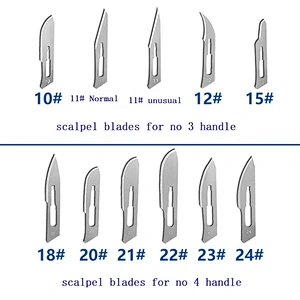 sterile scalpel blade surgical blade 100pcs/box
