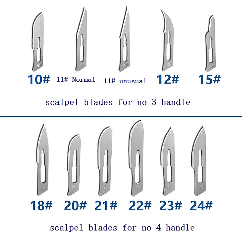 sterile scalpel blade surgical blade 100pcs/box